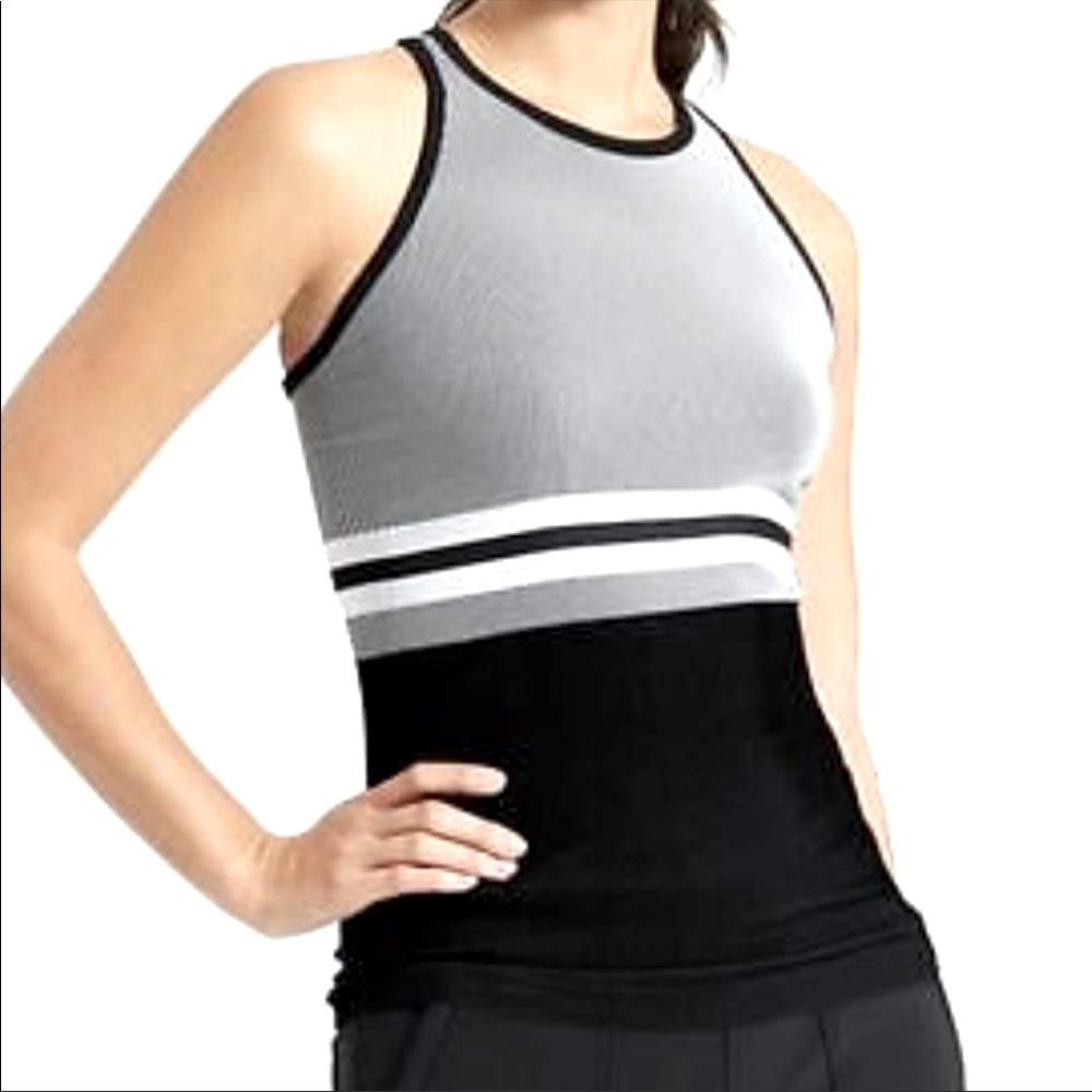 NWT B&W Athleta racerback tank